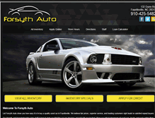 Tablet Screenshot of forsyth-auto.com